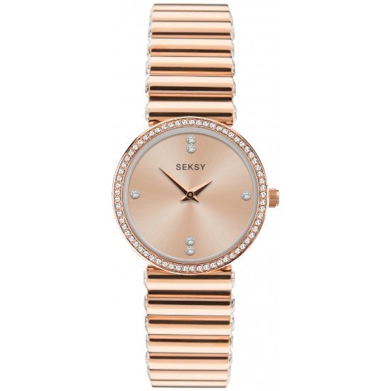 Снимка на Дамски часовник Seksy Edge Swarovski Crystals - S-40046.37