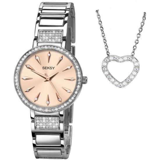 Снимка на Дамски подаръчен комплект Seksy Swarovski Crystals Elegance - S-2534G.76