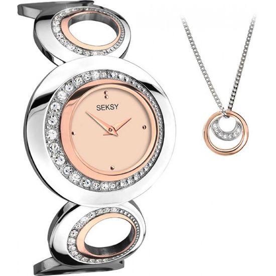 Снимка на Дамски комплект Seksy Swarovski Crystals - S-2124G.88