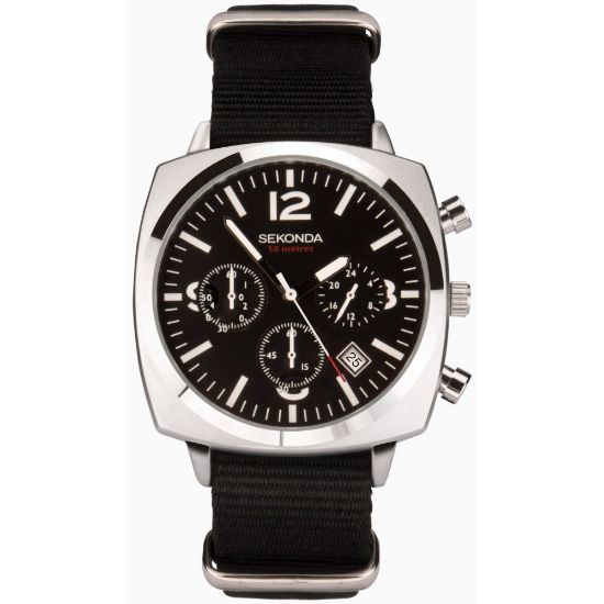 Снимка на Мъжки аналогов часовник Sekonda Airborne Chronograph - S-1989.00