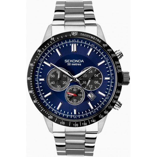 Снимка на Мъжки аналогов часовник Sekonda Chronograph - S-1970.00