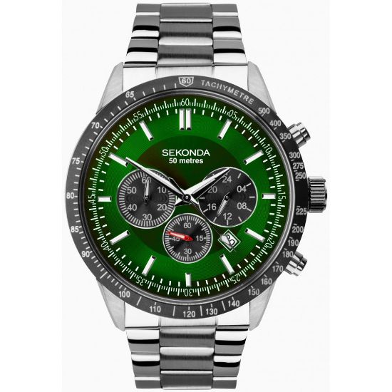 Снимка на Мъжки аналогов часовник Sekonda Chronograph - S-1913.00