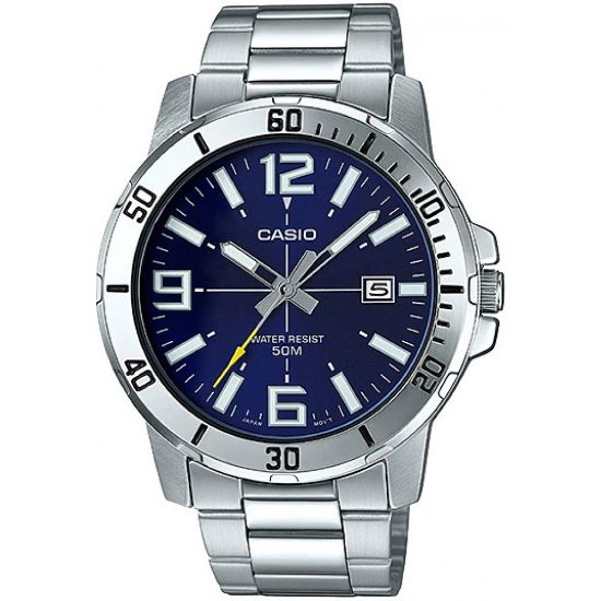 Снимка на Мъжки аналогов часовник Casio - Casio Collection - MTP-VD01D-2BVUDF