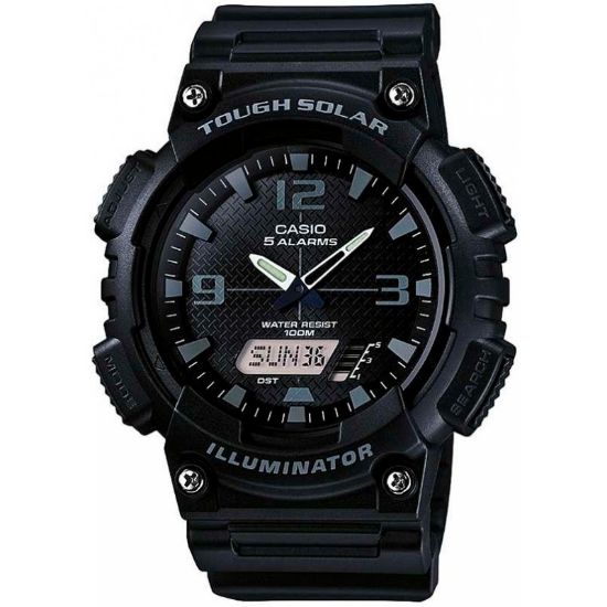 Снимка на Мъжки дигитален часовник Casio Solar - Casio Collection - AQ-S810W-1A2VDF