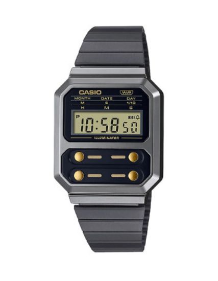 Снимка на Мъжки дигитален часовник Casio A100WEGG-1A2EF