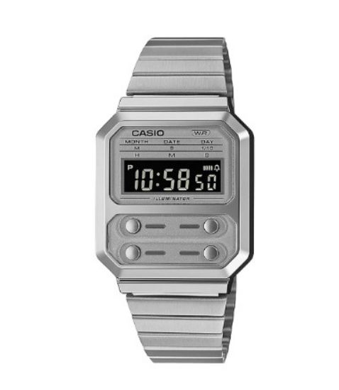 Снимка на Мъжки дигитален часовник Casio - A100WE-7BEF