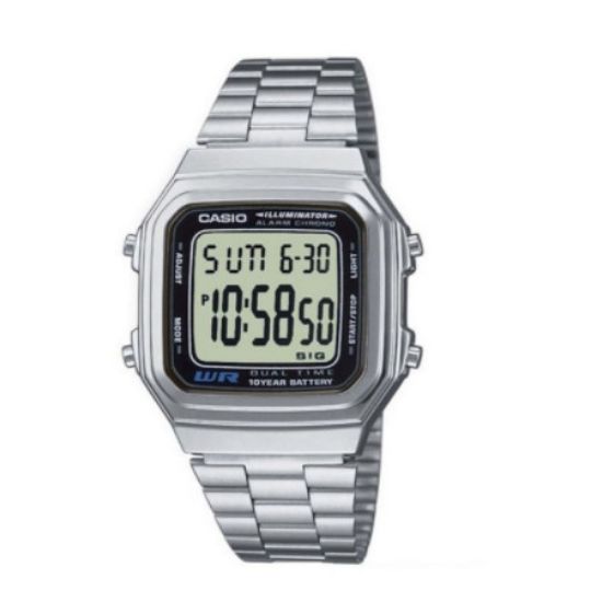 Снимка на Мъжки дигитален часовник Casio Digital A178WA-1ADF
