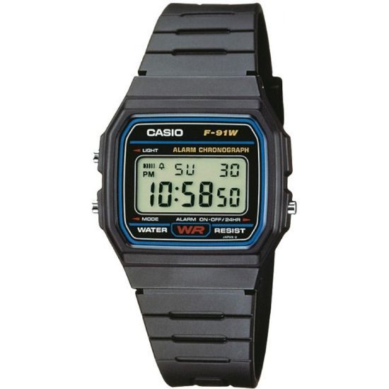Снимка на Мъжки часовник CASIO - F-91W-1YEG