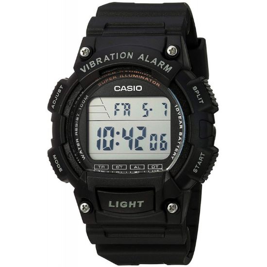 Снимка на Мъжки дигитален часовник Casio - W-736H-1AVDF