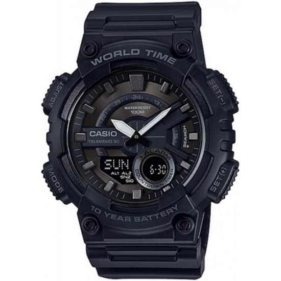 Снимка на Мъжки дигитален часовник Casio - AEQ-110W-1BVDF
