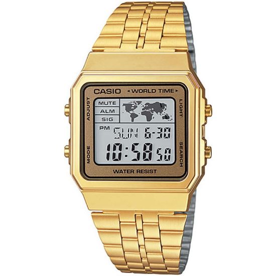 Снимка на Мъжки дигитален часовник Casio - A500WGA-9DF