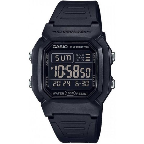 Снимка на Мъжки дигитален часовник Casio - W-800H-1BVES
