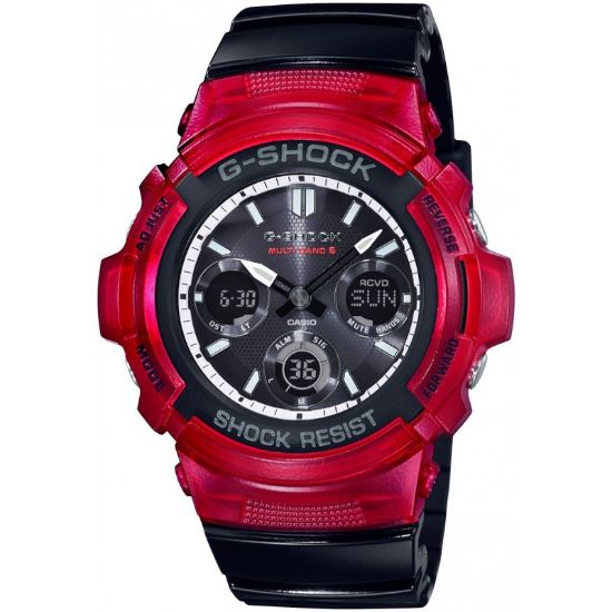 Снимка на Мъжки часовник CASIO G-SHOCK WAVE CEPTOR SOLAR - AWG-M100SRB-4AER