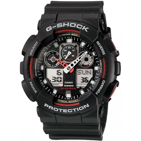 Снимка на Мъжки часовник CASIO G-SHOCK - GA-100-1A4ER