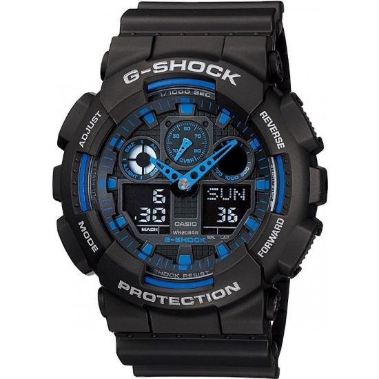 Снимка на Мъжки часовник CASIO G-SHOCK - GA-100-1A2ER