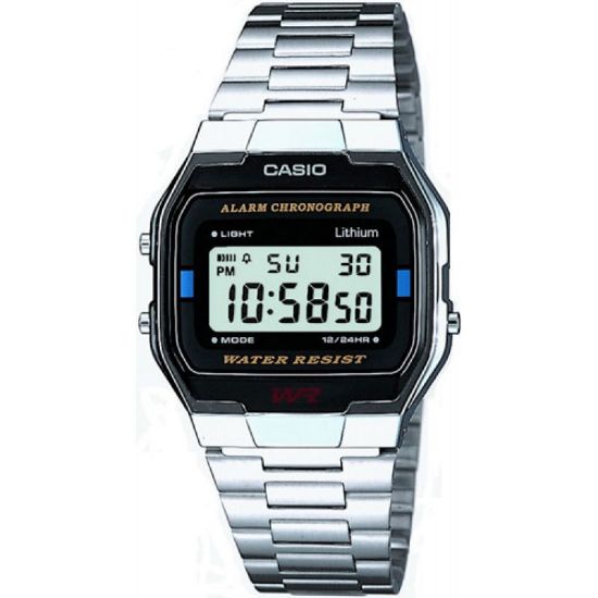 Снимка на Мъжки часовник CASIO - A163WA-1QES