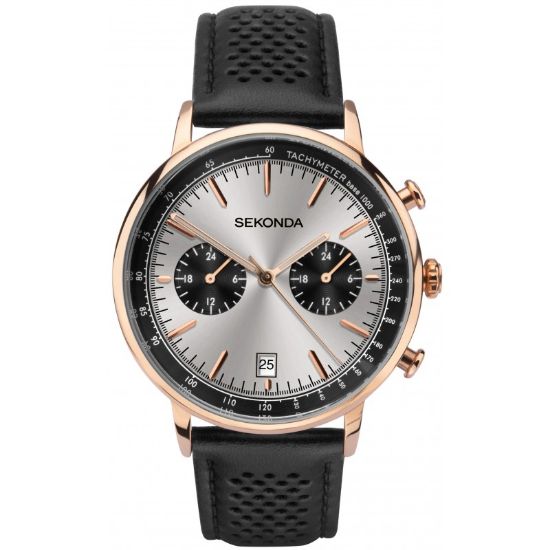 Снимка на Мъжки часовник Sekonda Men's Dual-Time Dress - S-1695.00