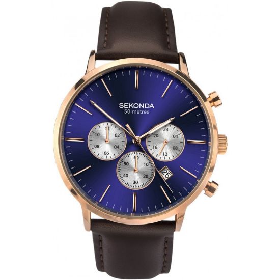 Снимка на Мъжки часовник Sekonda Classic Dual-Time Chronograph - S-1658.00