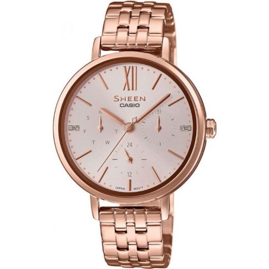 Снимка на Дамски часовник CASIO SHEEN SWAROVSKI EDITION - SHE-3064PG-4AUER
