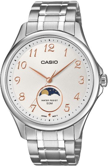 Снимка на Мъжки аналогов часовник Casio Moon Phase - MTP-M110D-7AVDF