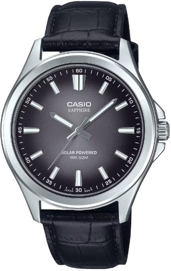 Снимка на Мъжки аналогов часовник Casio Sapphire Solar - MTS-RS100L-1AVDF