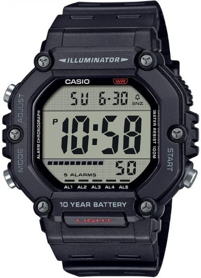 Снимка на Мъжки часовник Casio - AE-1600H-1AVEF