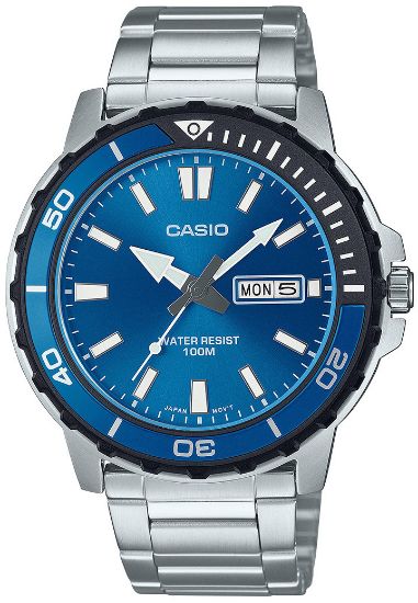 Снимка на Мъжки часовник Casio - MTD-125D-2A1VDF