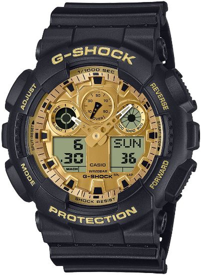Снимка на Мъжки часовник Casio G-Shock - GA-100GGB-1A9ER