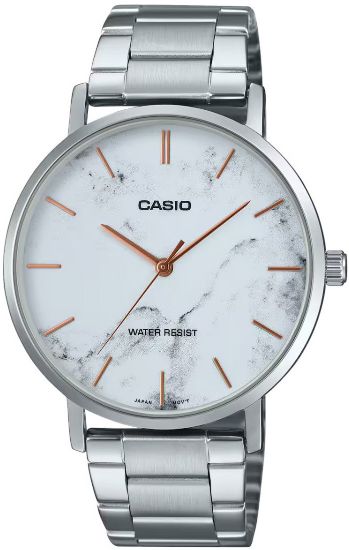Снимка на Мъжки аналогов часовник Casio - Casio Collection - MTP-VT01DM-7AUDF