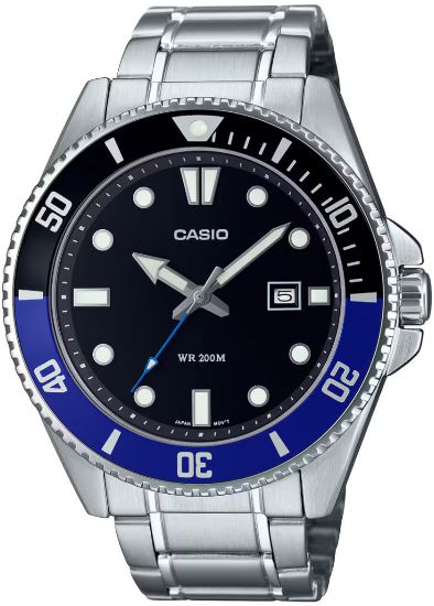 Снимка на Мъжки аналогов часовник Casio Diving - MDV-107D-1A2VDF