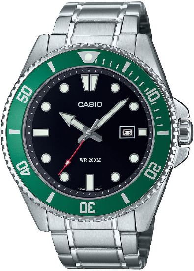Снимка на Мъжки аналогов часовник Casio Diving - MDV-107D-3AVDF