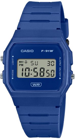 Снимка на Дигитален часовник Casio - F-91WB-2A1EF