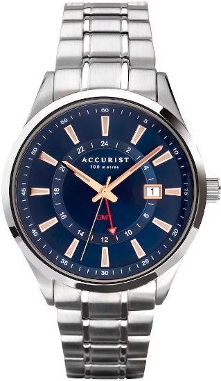 Снимка на Мъжки аналогов часовник Accurist Classic GMT - A-7340