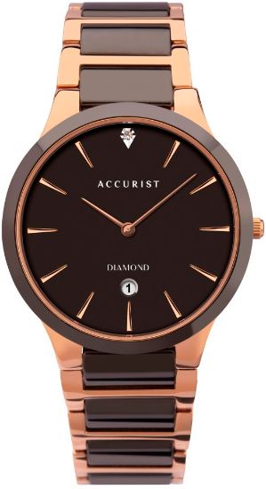 Снимка на Мъжки аналогов часовник Accurist Diamond Ceramic - A-7343