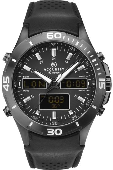 Снимка на Мъжки аналогов часовник Accurist World Timer - A-7192