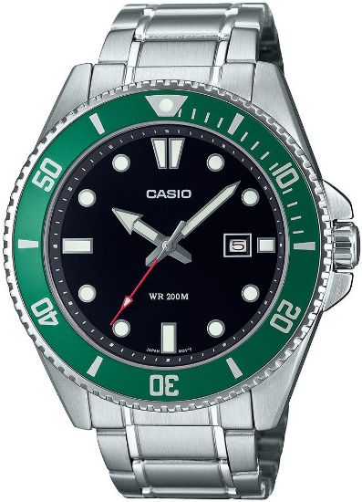 Снимка на Мъжки аналогов часовник Casio Diving - MDV-107D-3AVEF