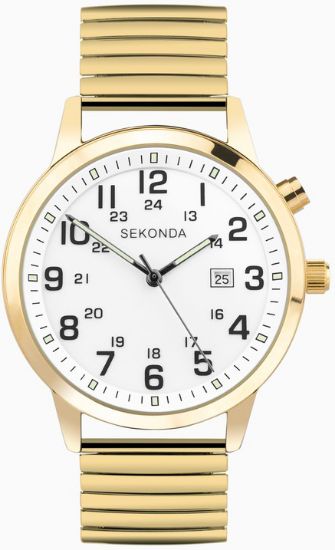 Снимка на Мъжки аналогов часовник Sekonda Classic Indiglo - S-30128.00