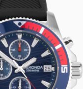 Снимка на Мъжки аналогов часовник Sekonda Pacific Wave Chronograph - S-30114.00 3