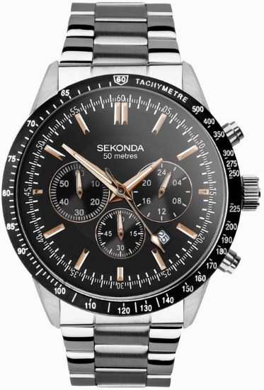 Снимка на Мъжки аналогов часовник Sekonda Velocity Chronograph - S-30023.00