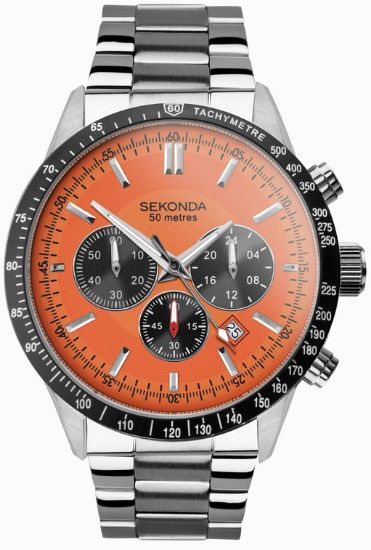 Снимка на Мъжки аналогов часовник Sekonda Velocity Chronograph - S-30025.00