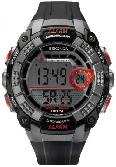 Снимка на Мъжки дигитален часовник Sekonda - S-1673.00