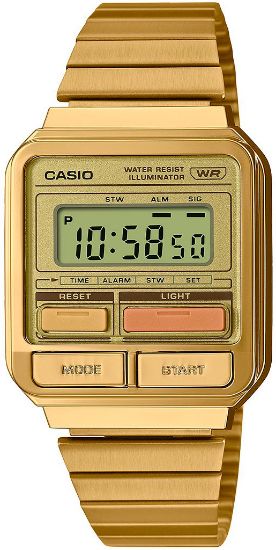 Снимка на Мъжки дигитален часовник Casio Vintage - A120WEG-9AEF