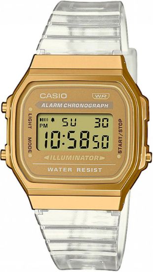 Снимка на Унисекс дигитален часовник Casio Vintage - A168XESG-9AEF