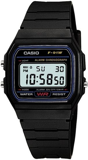 Снимка на Мъжки часовник CASIO - F-91W-3DG