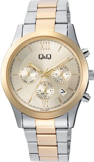 Снимка на Дамски аналогов часовник Q&Q Dual-Time - C71A-004PY