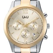 Снимка на Дамски аналогов часовник Q&Q Dual-Time - C71A-004PY 2
