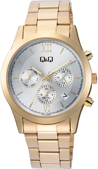 Снимка на Дамски аналогов часовник Q&Q Dual-Time - C71A-005PY