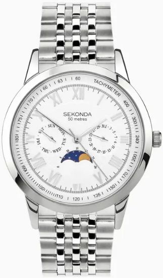 Снимка на Мъжки часовник Sekonda Armstrong Moon Phase - S-30229