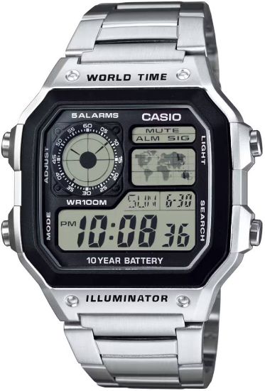 Снимка на Мъжки часовник Casio - AE-1200WHD-1AVDF
